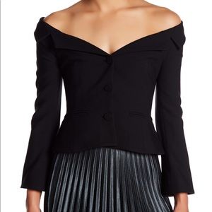 cinq a sept Cold Shoulder blazer